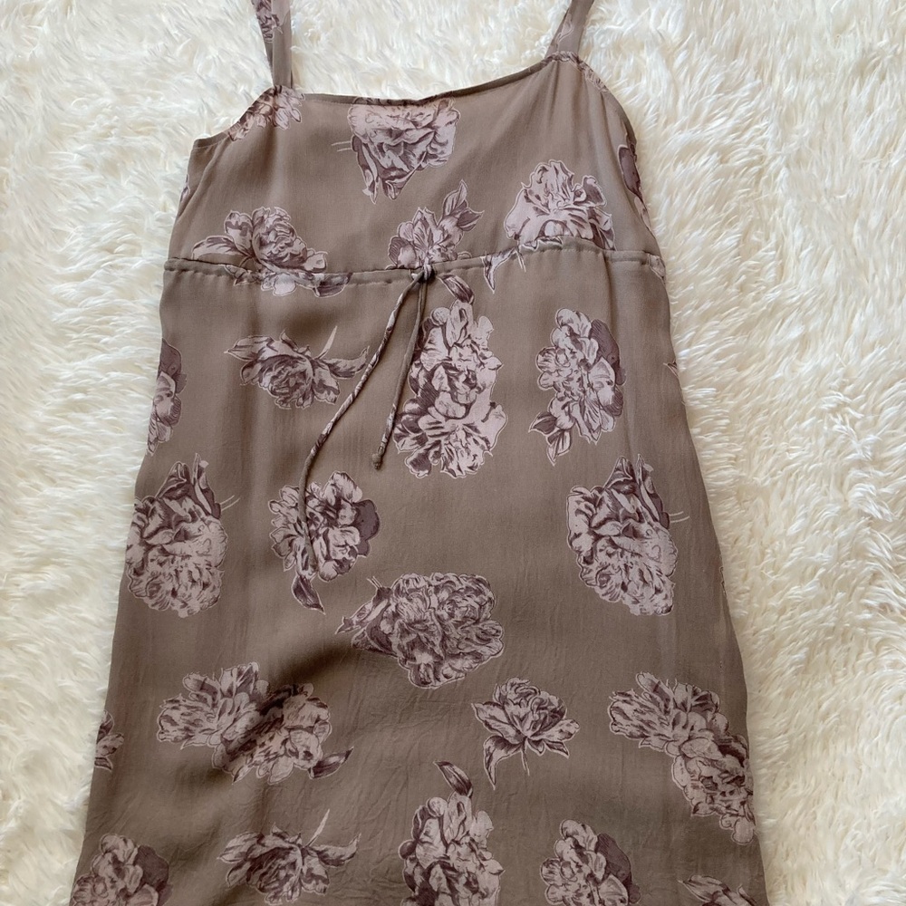 Floral Print Sleeveless Dress